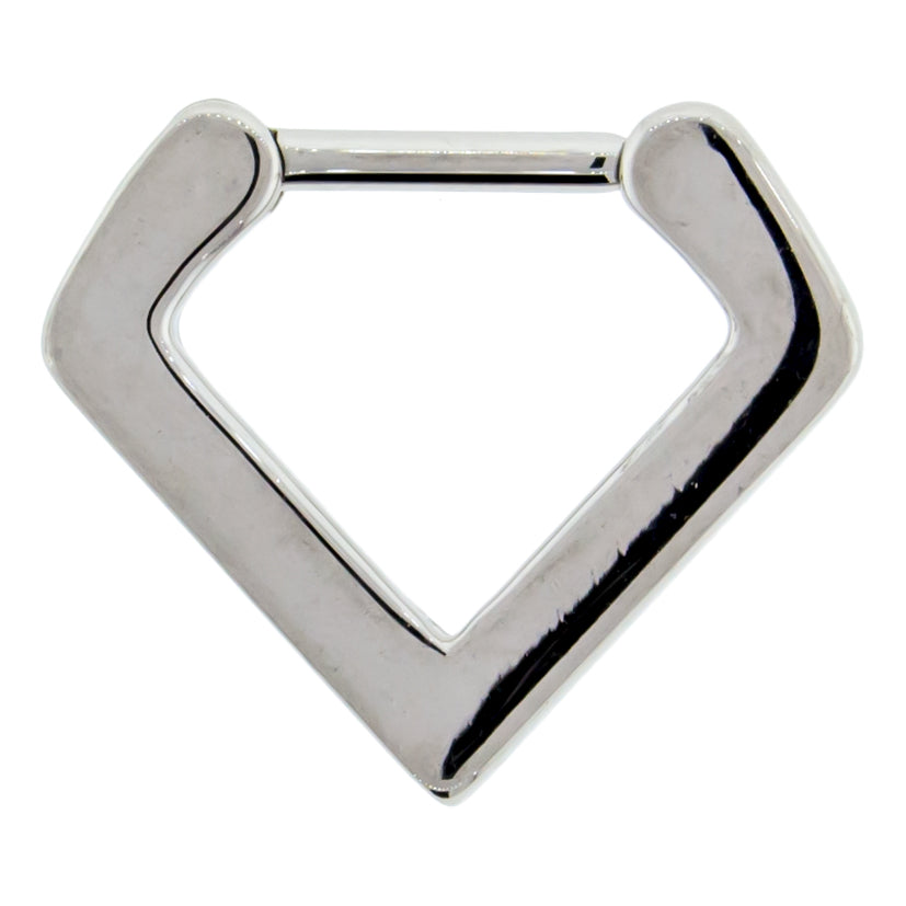 16G V-Shaped Septum/Daith Clicker | Body Jewelry | Wiccan Center