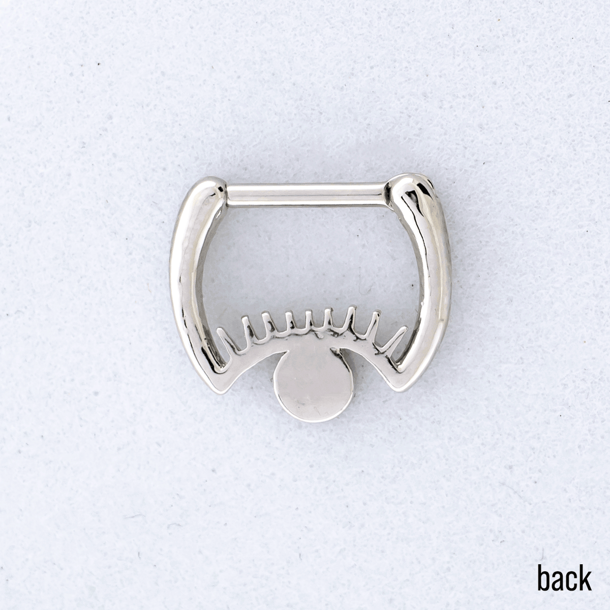 16G Septum Clicker w/ Evil Eye | Body Jewelry | Wiccan Center