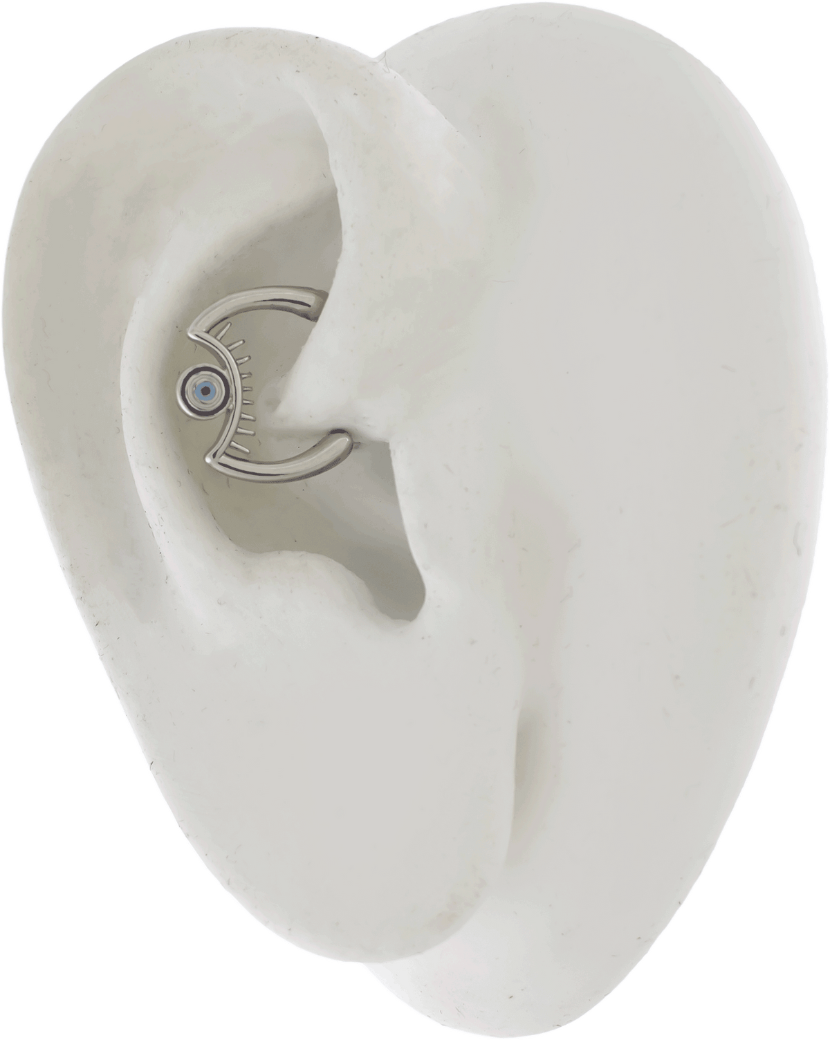 16G Septum Clicker w/ Evil Eye | Body Jewelry | Wiccan Center