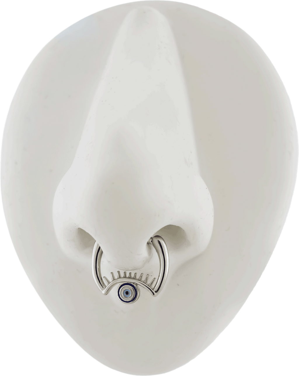 16G Septum Clicker w/ Evil Eye | Body Jewelry | Wiccan Center