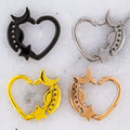 16G Steel Heart Galactic Seamless Ring | Body Jewelry | Wiccan Center