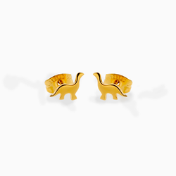 Steel Dinosaur Earring Studs | Body Jewelry | Wiccan Center