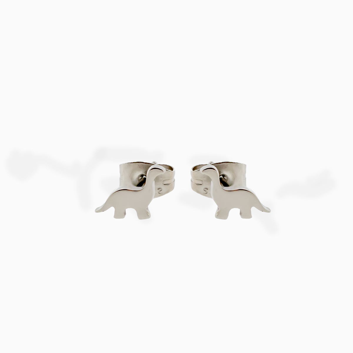 Steel Dinosaur Earring Studs | Body Jewelry | Wiccan Center