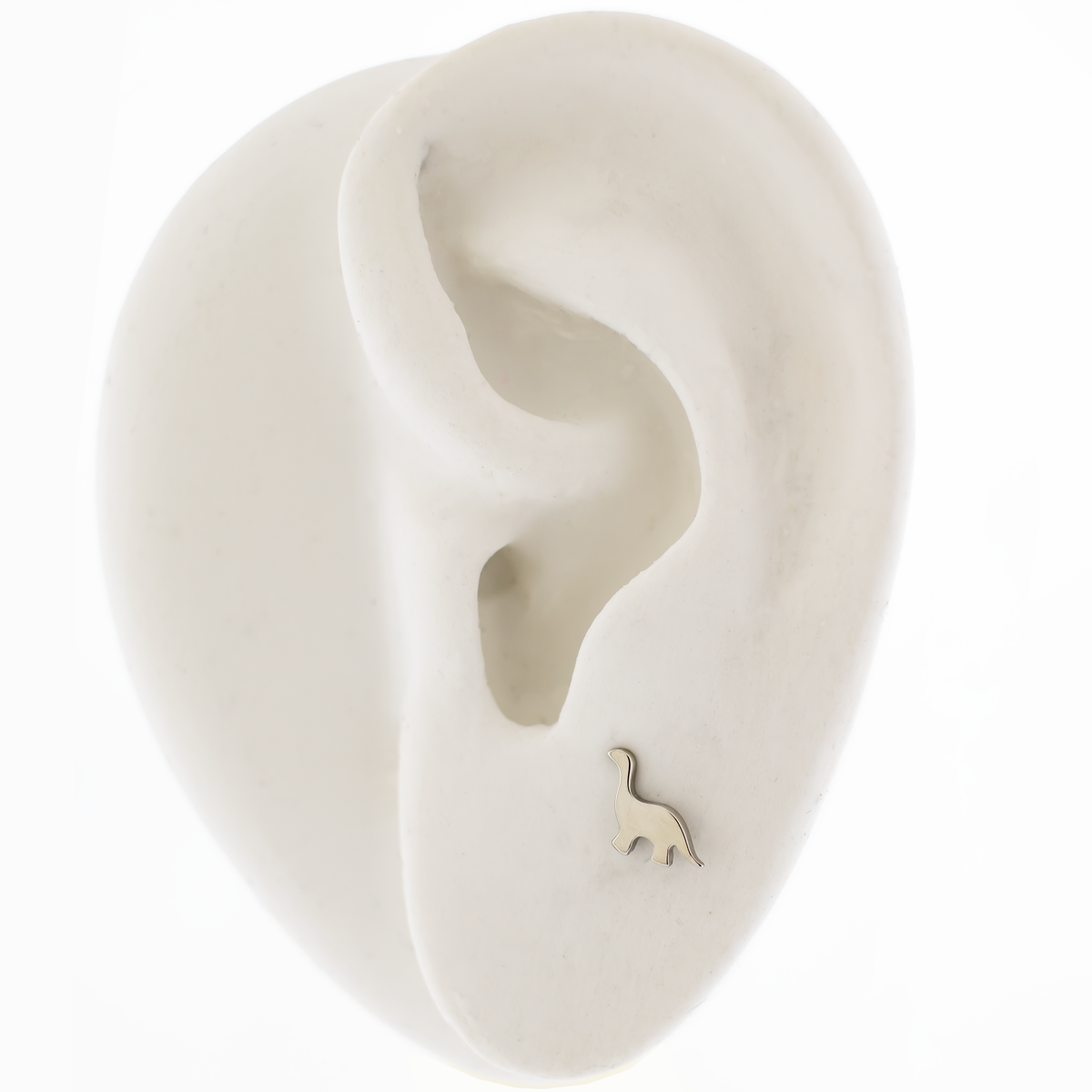 Steel Dinosaur Earring Studs | Body Jewelry | Wiccan Center