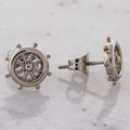 Steel Helm Earring Studs | Body Jewelry | Wiccan Center