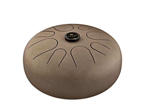 12" Steel Tongue Drum, A Minor, Vintage Brown | | Wiccan Center