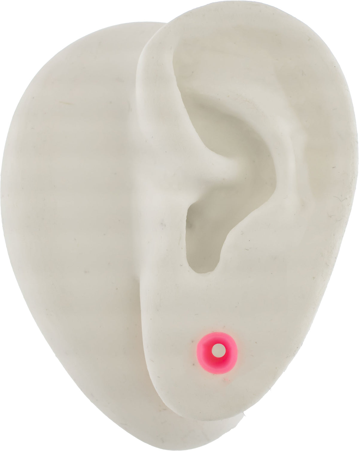 Silicone Double Flare Tunnels - Pink - 6g - 2" | Body Jewelry | Wiccan Center