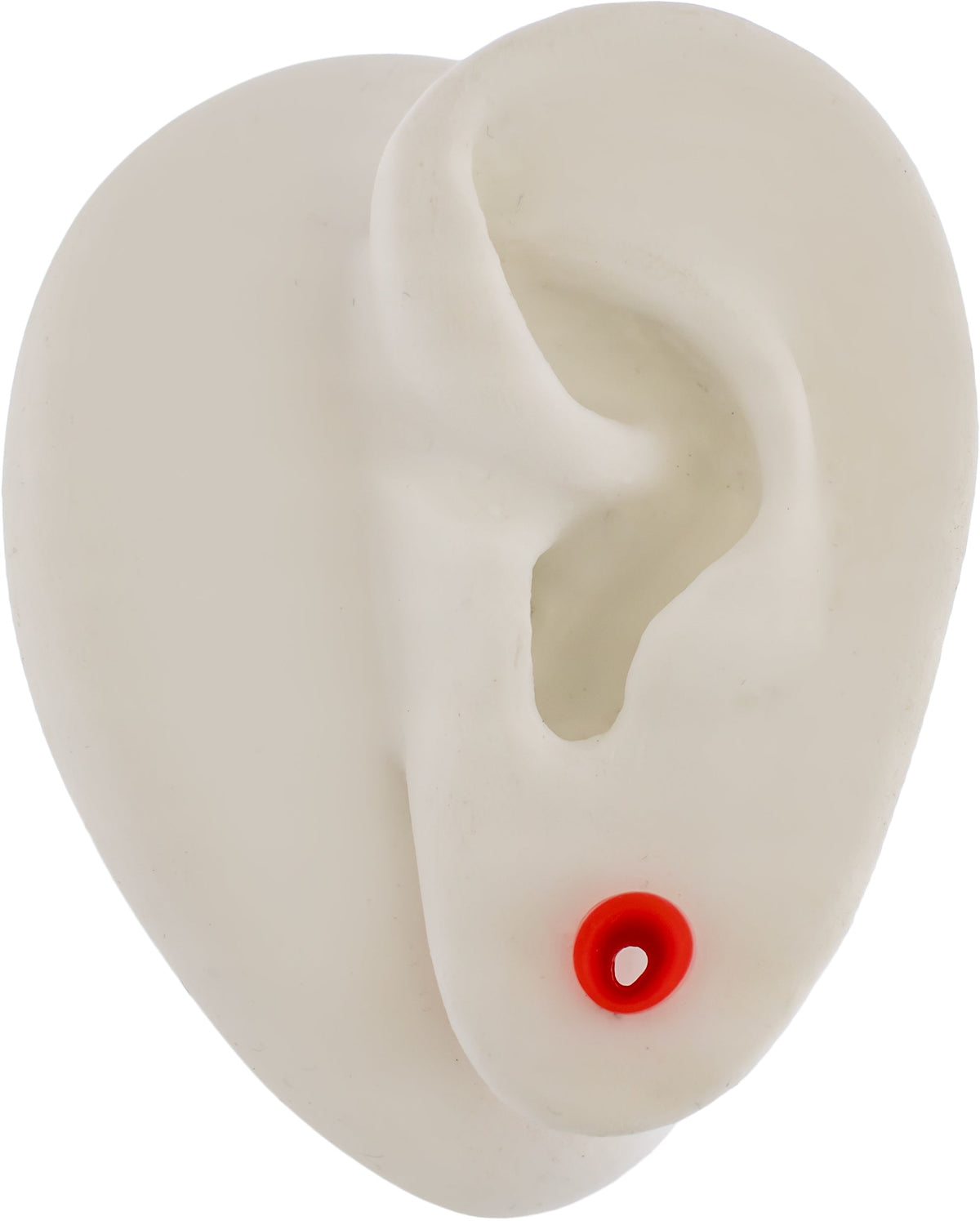 Silicone Double Flare Tunnels - Red - 6g - 2" | Body Jewelry | Wiccan Center