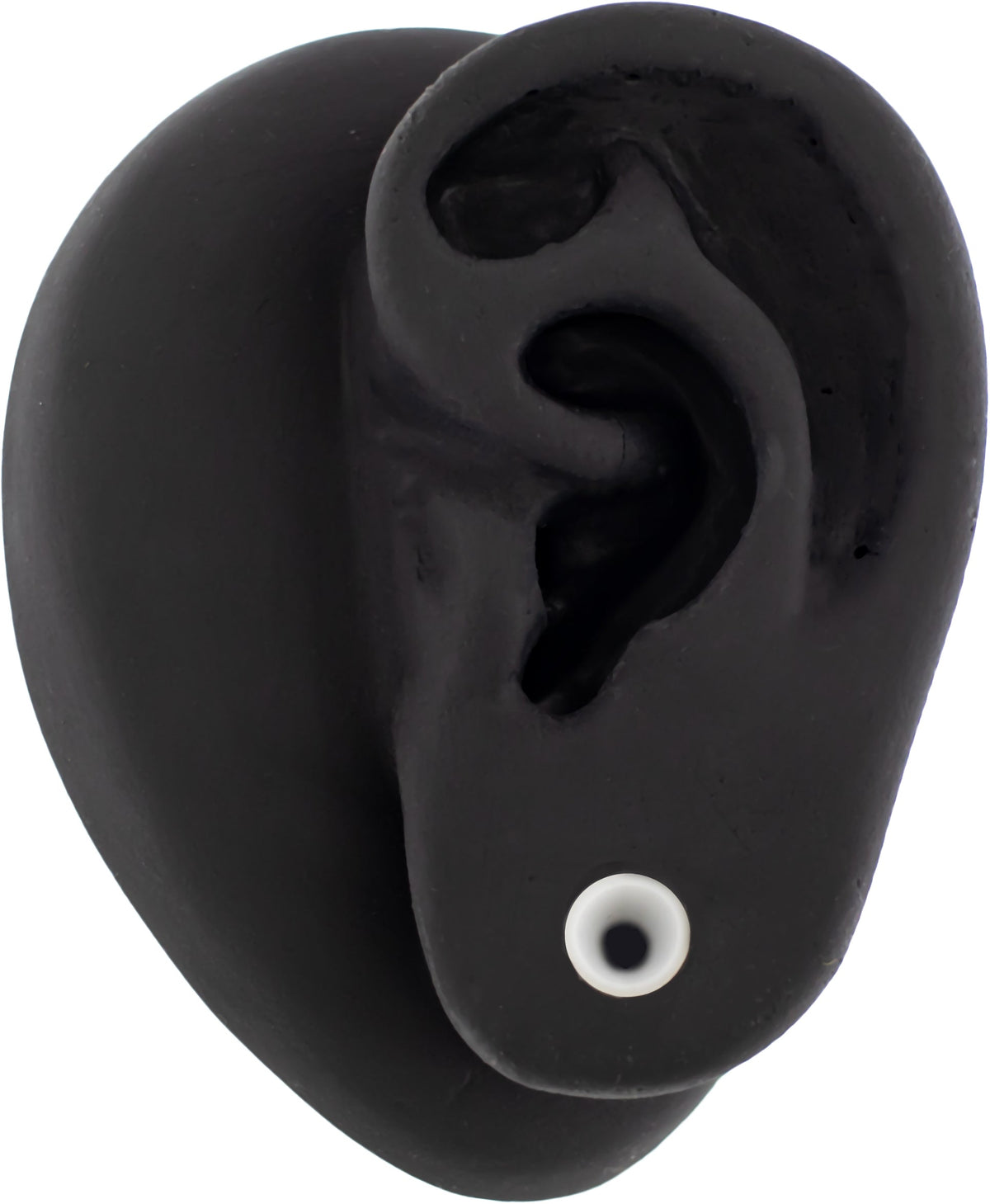 Silicone Double Flare Tunnels - White - 6g - 2" | Body Jewelry | Wiccan Center