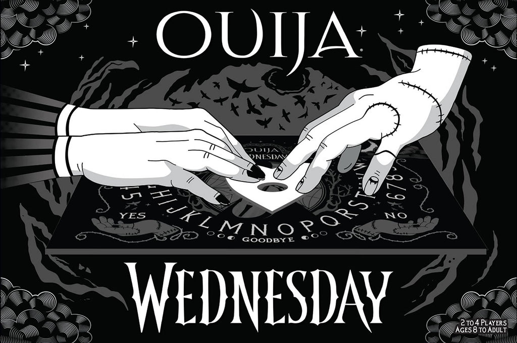 Wednesday Glow in the Dark Ouija Board - CLEARANCE | Board Games | Wiccan Center