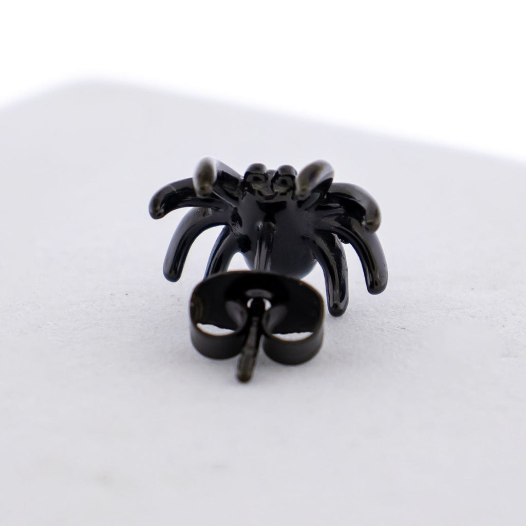 Steel Spider Earring Studs | Body Jewelry | Wiccan Center