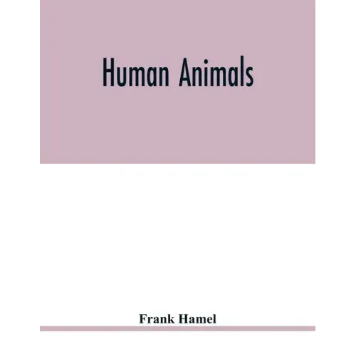 Human animals - Paperback