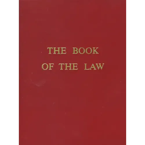 The Book of the Law - Paperback | Books | Wiccan Center