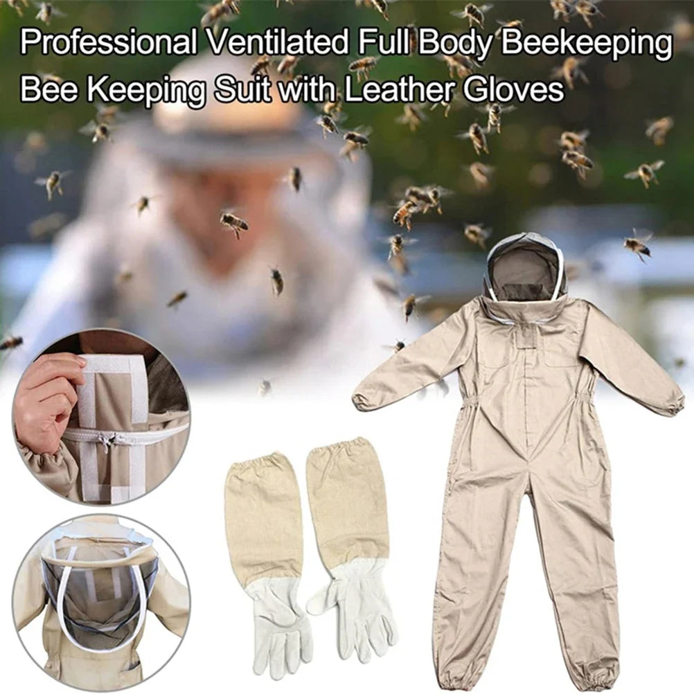Bee Outfit Bee Suit Gloves Bee Suit with Gloves Beekeeping Protective Suits Beekeeper Suit Bee Keeper Gear Coveralls Bee Outfit | | Wiccan Center