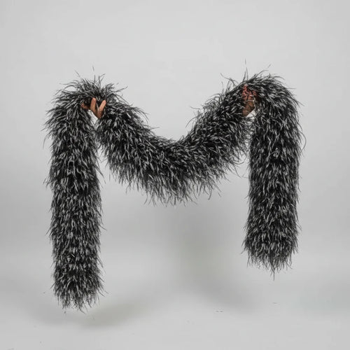 2M Tie-Dye Ostrich Feather Boa Shawl | Feather Boas | Wiccan Center