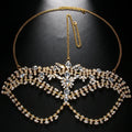 Exaggerated Rhinestone Masquerade Jewelry Face Mask | Masks | Wiccan Center