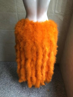 Long Feather Bustle Skirt Costume Accessory | Tailfeathers | Wiccan Center