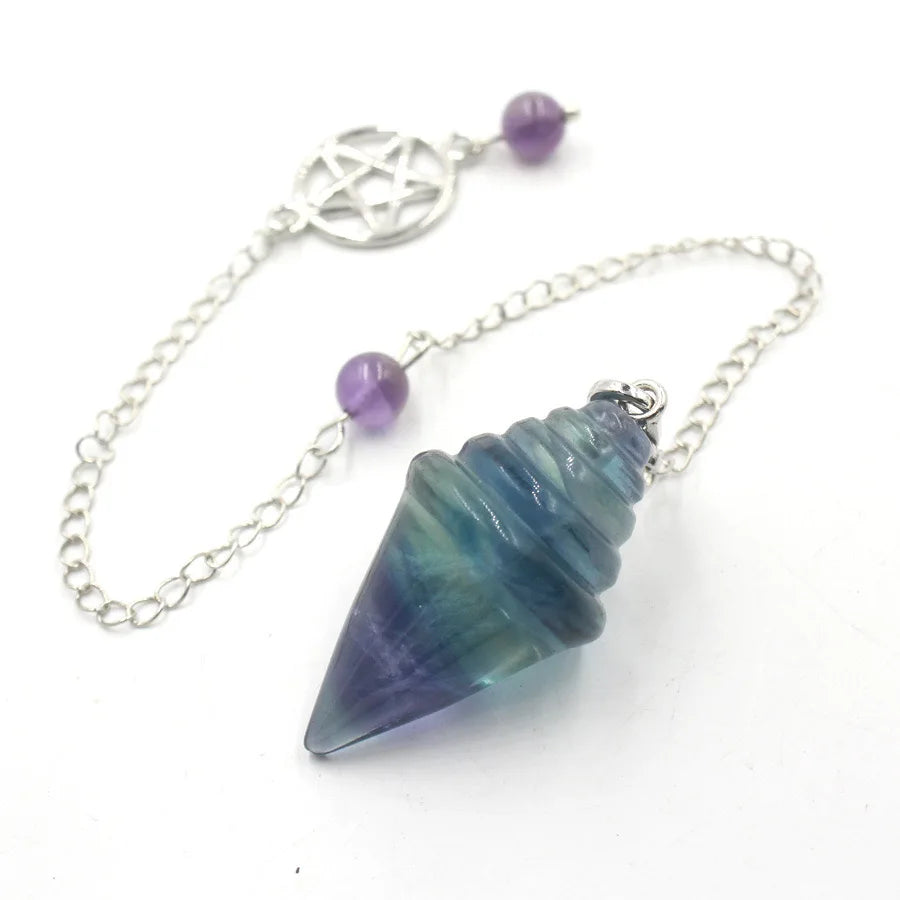 Pentacle Crystal Pendulums | Pendulums | Wiccan Center