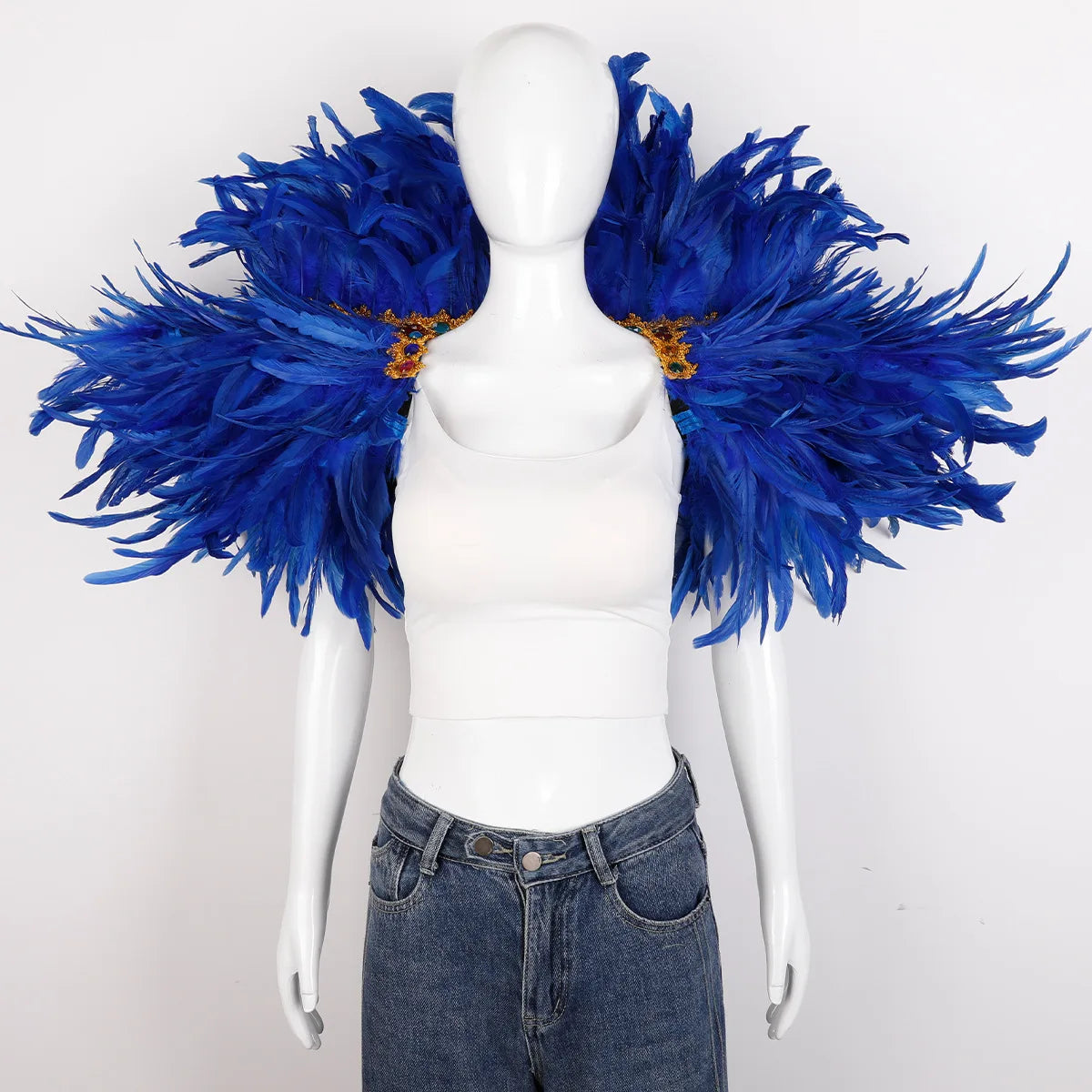 Festival Carnival Feather Shawl | Feather Shawl | Wiccan Center
