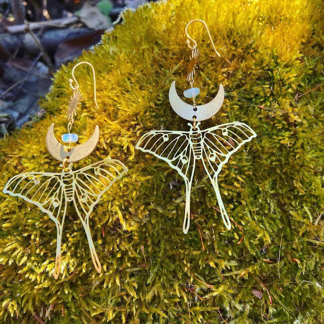 Assorted Moth & Butterfly Dangle Earrings | earrings | Wiccan Center