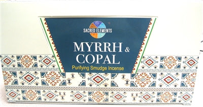 Sacred Elements Incense Sticks - Myrrh & Copal(SELECT FRAGANCE)