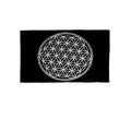 Sacred Geometry Mat: Flower of Life | Sacred Geometry Mat | Wiccan Center