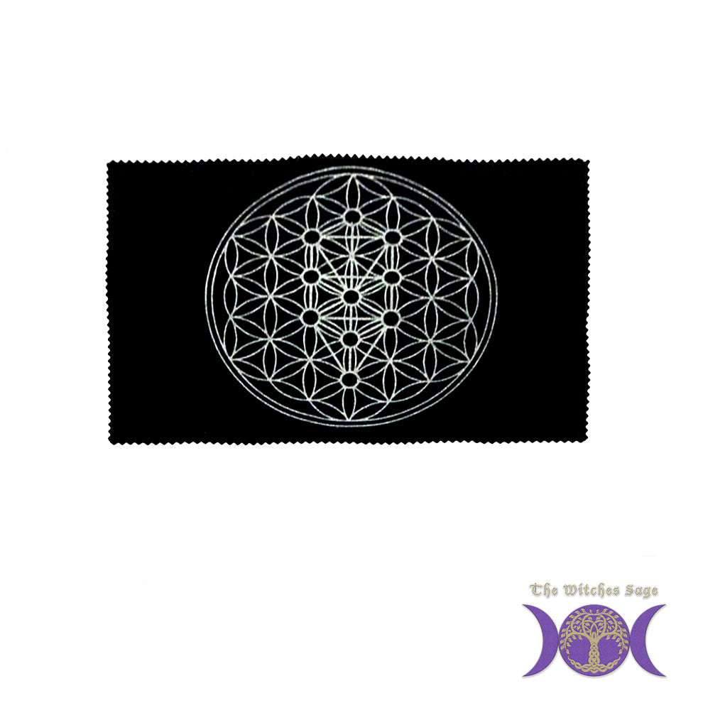 Sacred Geometry Mat: Kabbalah Tree of Life | Sacred Geometry Mat | Wiccan Center