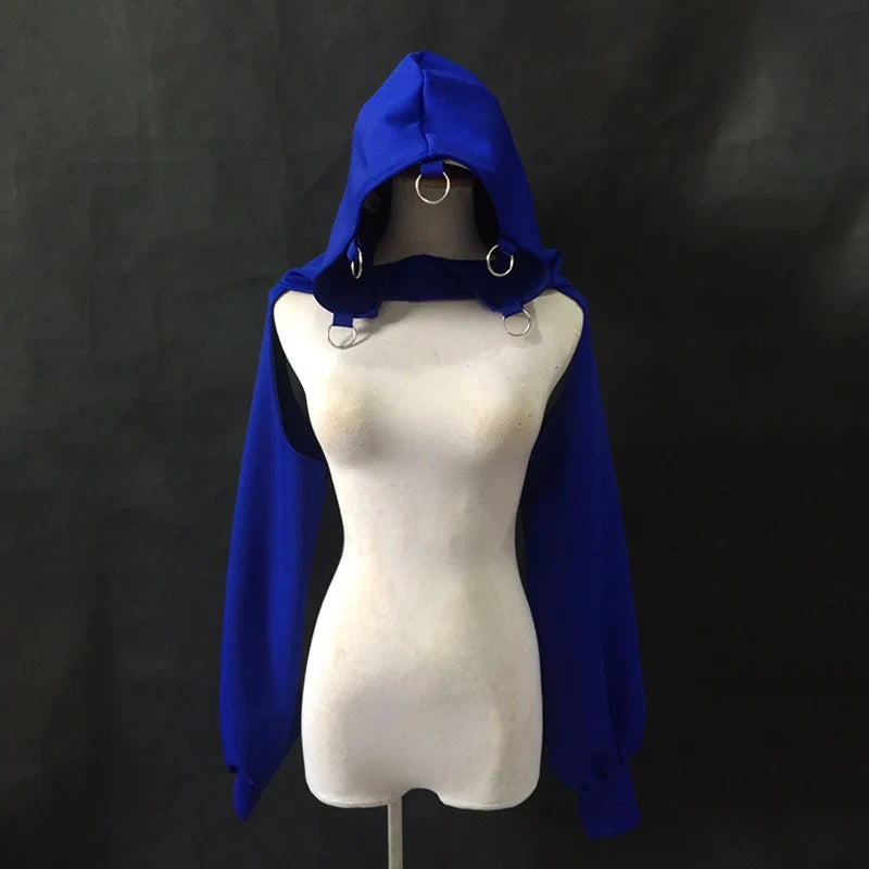 The Stardust Kinetic Cyber Hoodie – Cropped Gogo & Streetwear Dance Top | Jackets | Wiccan Center