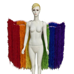 Large Feather Wing Backpiece with Shoulder Straps | Back Pieces | Wiccan Center