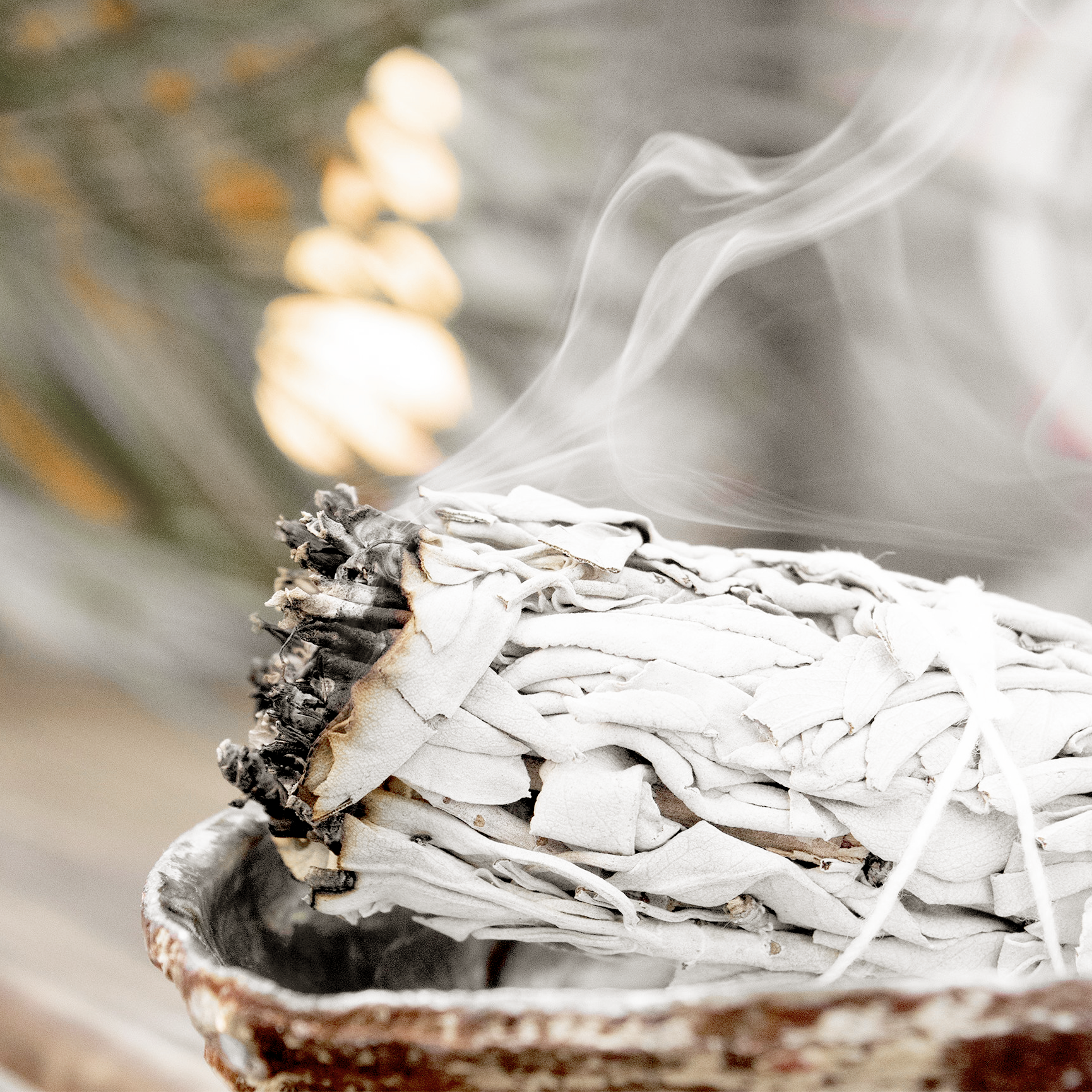 Sweetgrass & White Sage Organic Smudge Stick