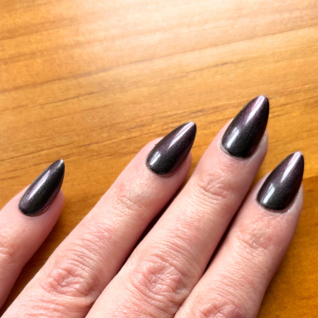Cursed Objects | Iridescent Black Nail Lacquer