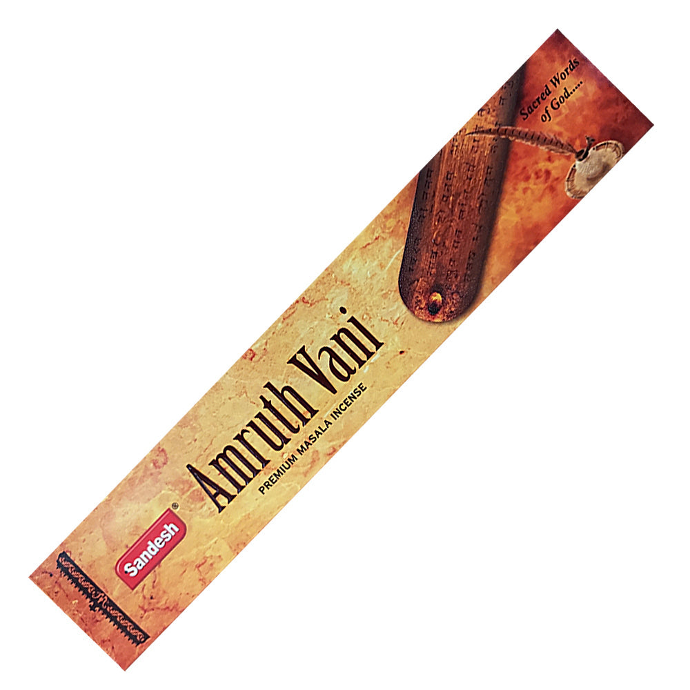 Sandesh Amruth Vani Masala Incense Sticks | Incense | Wiccan Center