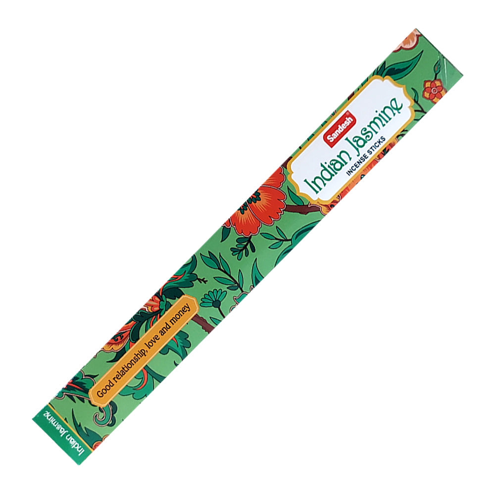 Sandesh Indian Jasmine Incense Sticks | Incense | Wiccan Center