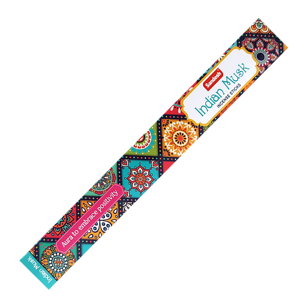 Sandesh Indian Musk Incense Sticks | Incense | Wiccan Center