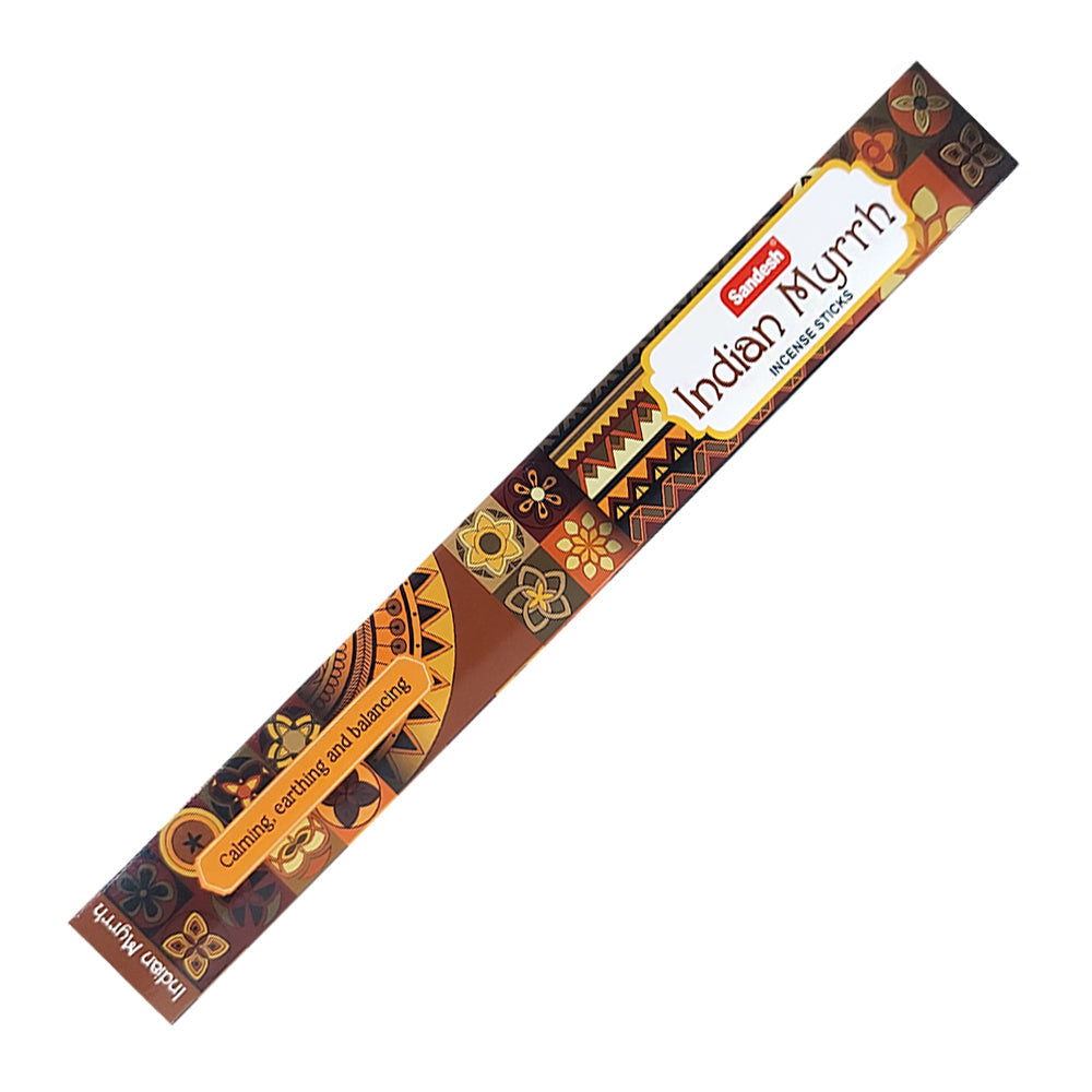 Sandesh Indian Myrrh Incense Sticks | Incense | Wiccan Center