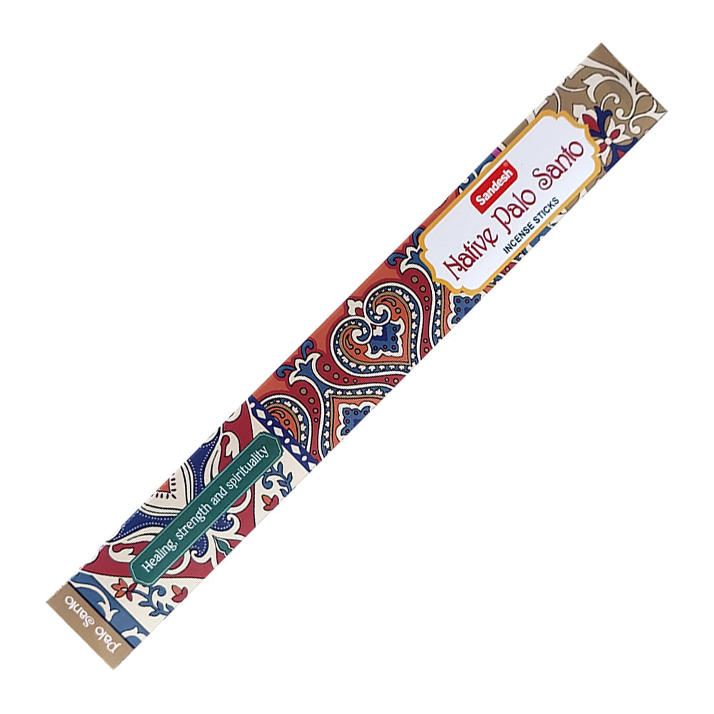 Sandesh Native Palo Santo Incense Sticks | Incense | Wiccan Center