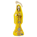 Santa Muerte Statue - Un-Dressed - 8" - Yellow | Figurine | Wiccan Center