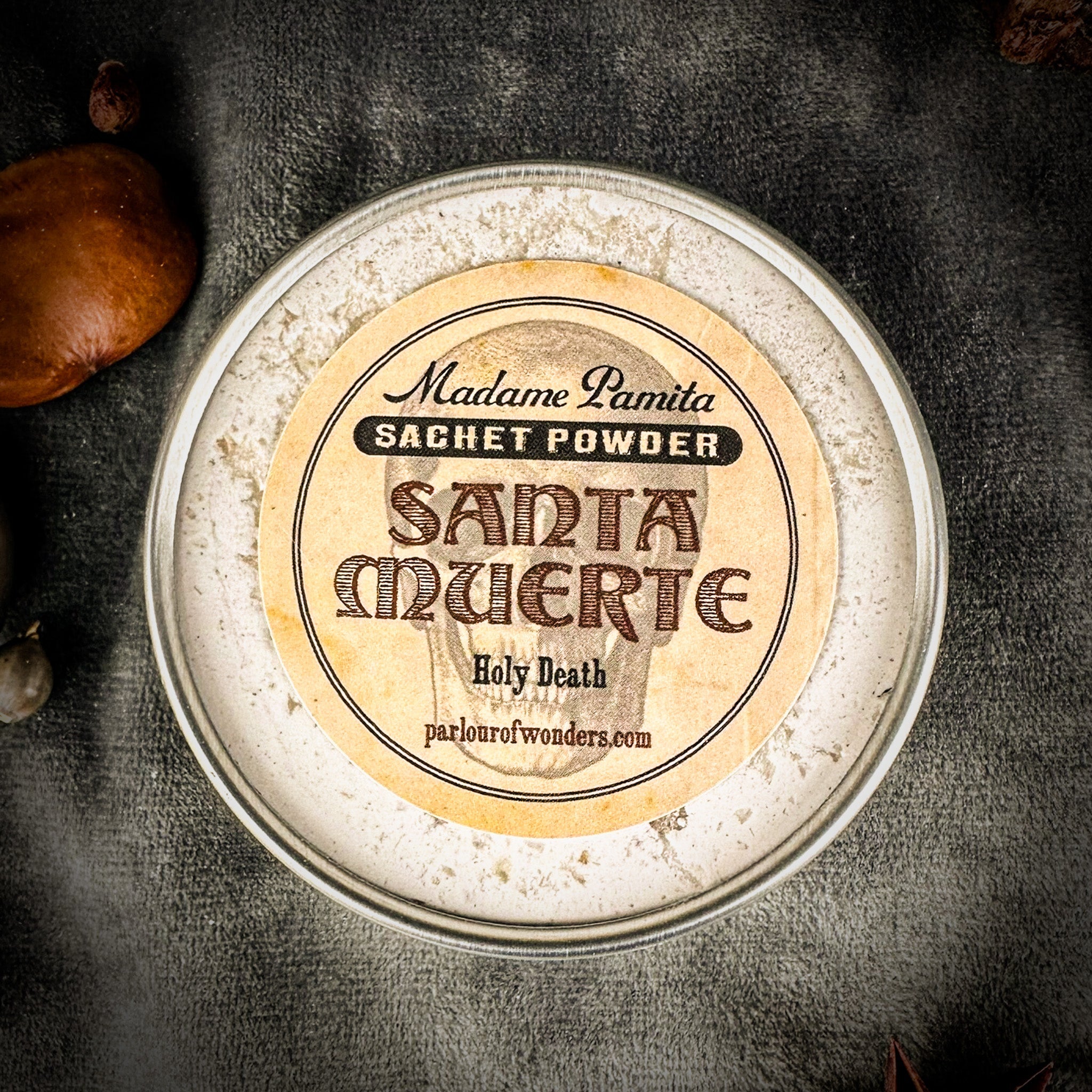 Santa Muerte Sachet Powder by Madame Pamita | Sachet Powder | Wiccan Center