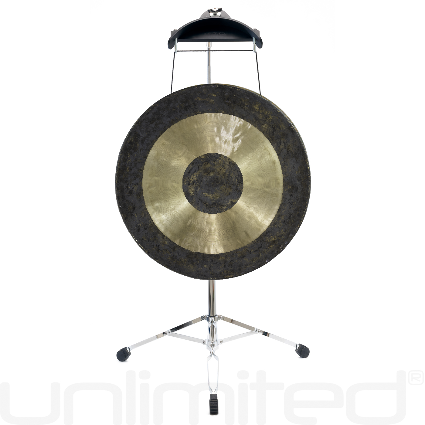 22" Chinese Gongs on the Satellite of Love Stand | Gong & Stand Combo | Wiccan Center