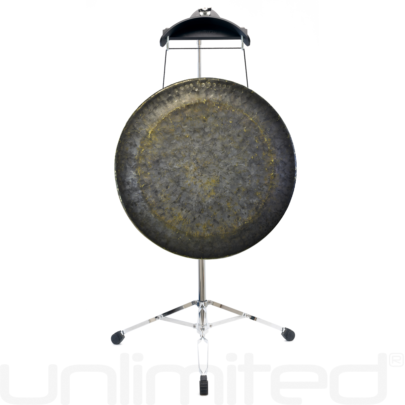 22" Chinese Gongs on the Satellite of Love Stand | Gong & Stand Combo | Wiccan Center