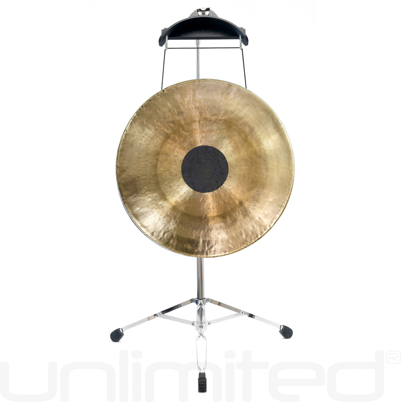 22" Chinese Gongs on the Satellite of Love Stand | Gong & Stand Combo | Wiccan Center