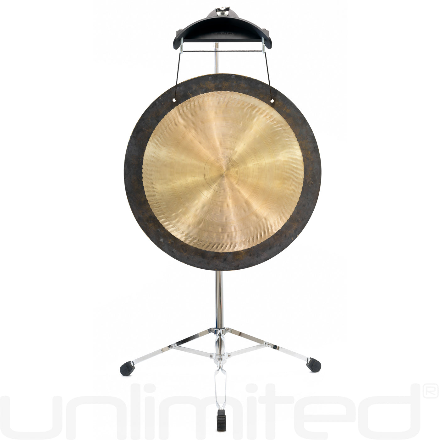22" Chinese Gongs on the Satellite of Love Stand | Gong & Stand Combo | Wiccan Center