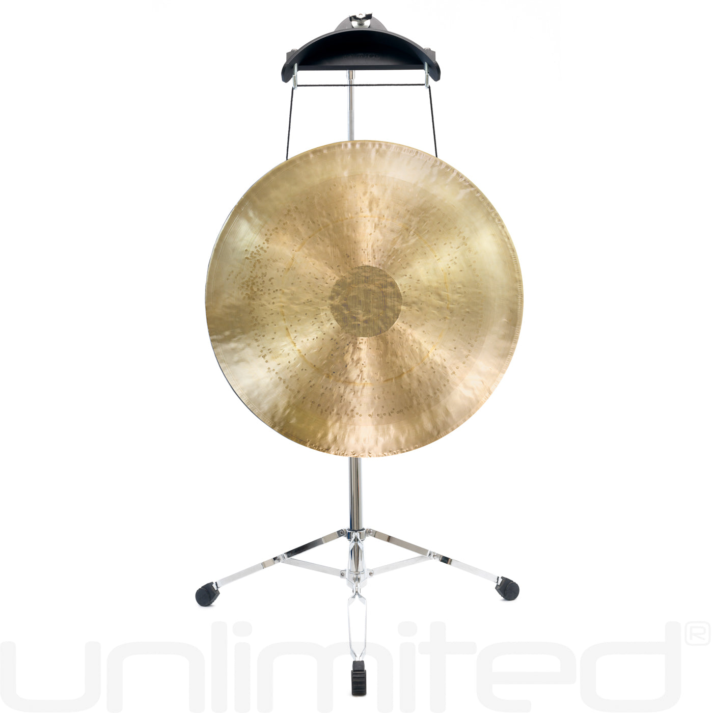22" Chinese Gongs on the Satellite of Love Stand | Gong & Stand Combo | Wiccan Center