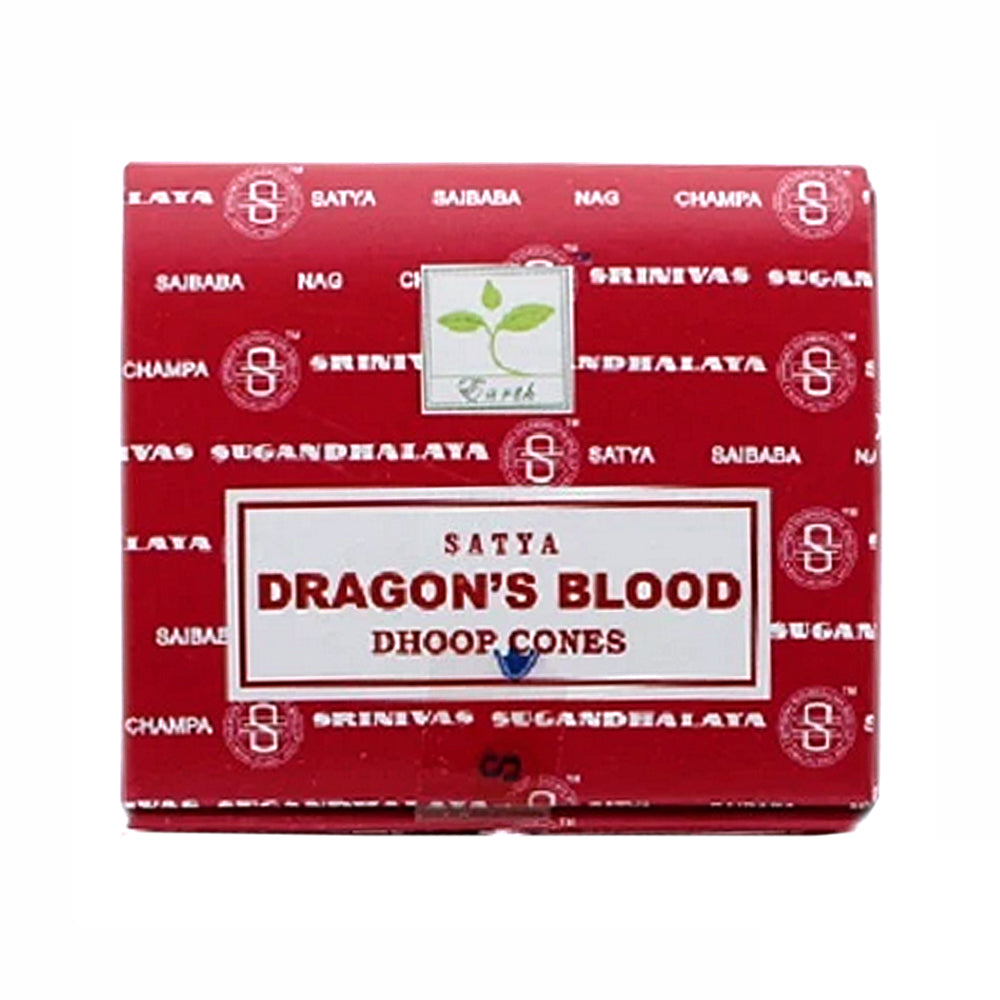 Satya Dragon's Blood dhoop Cones | Incense | Wiccan Center