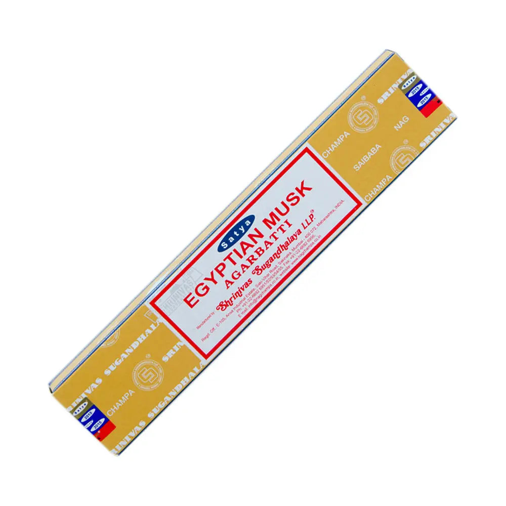 Satya Egyptian Musk Agarbatti Incense 15 gr | Incense | Wiccan Center