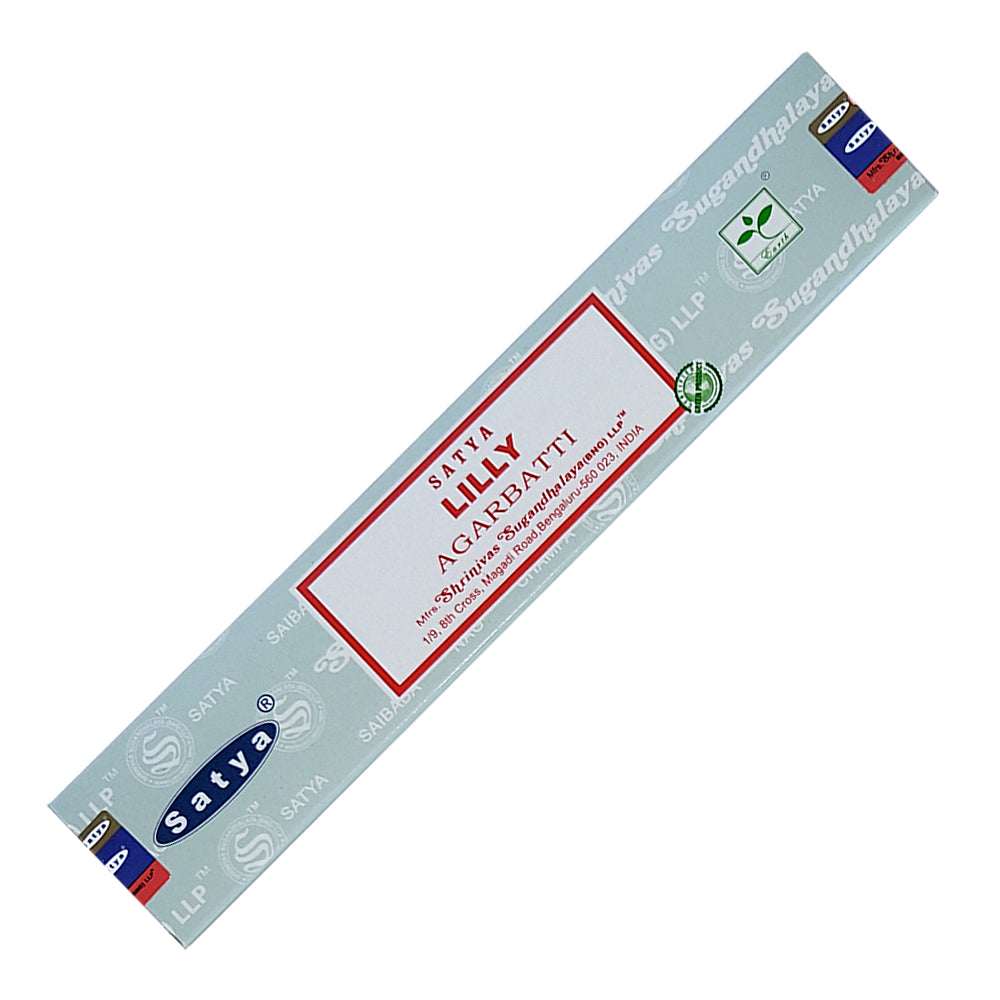 Satya Lilly Incense Sticks 15 gm | Incense | Wiccan Center
