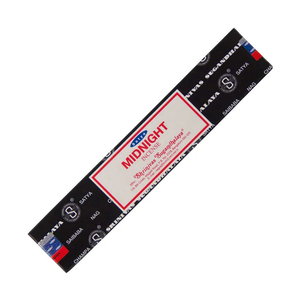 Satya Midnight Incense Sticks 15g | Incense | Wiccan Center