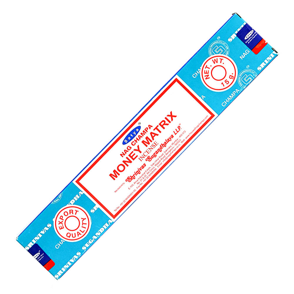 Satya Money Matrix Incense Sticks 15 gm | Incense | Wiccan Center