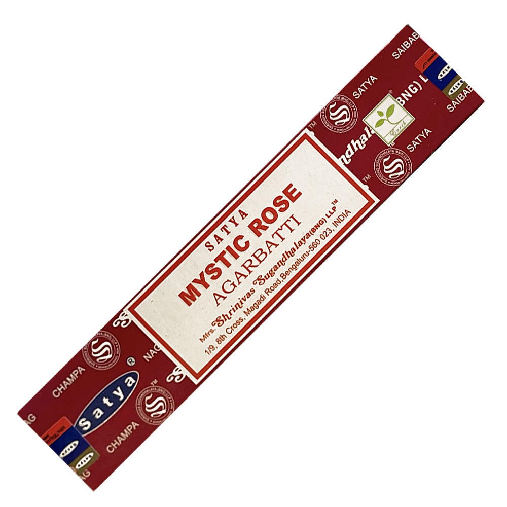 Satya Mystic Rose Incense Sticks 15g | Incense | Wiccan Center