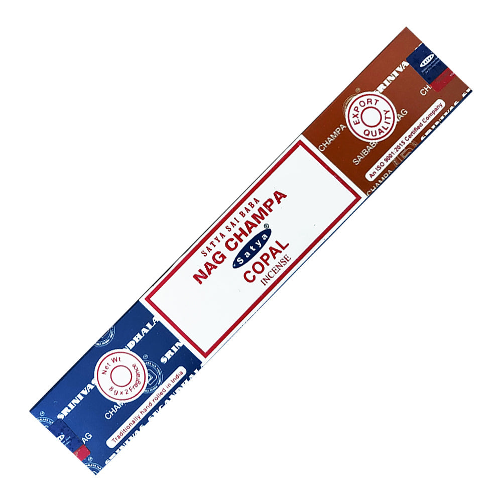 Satya Nag Champa Copal Incense Sticks 16 gm | Incense | Wiccan Center